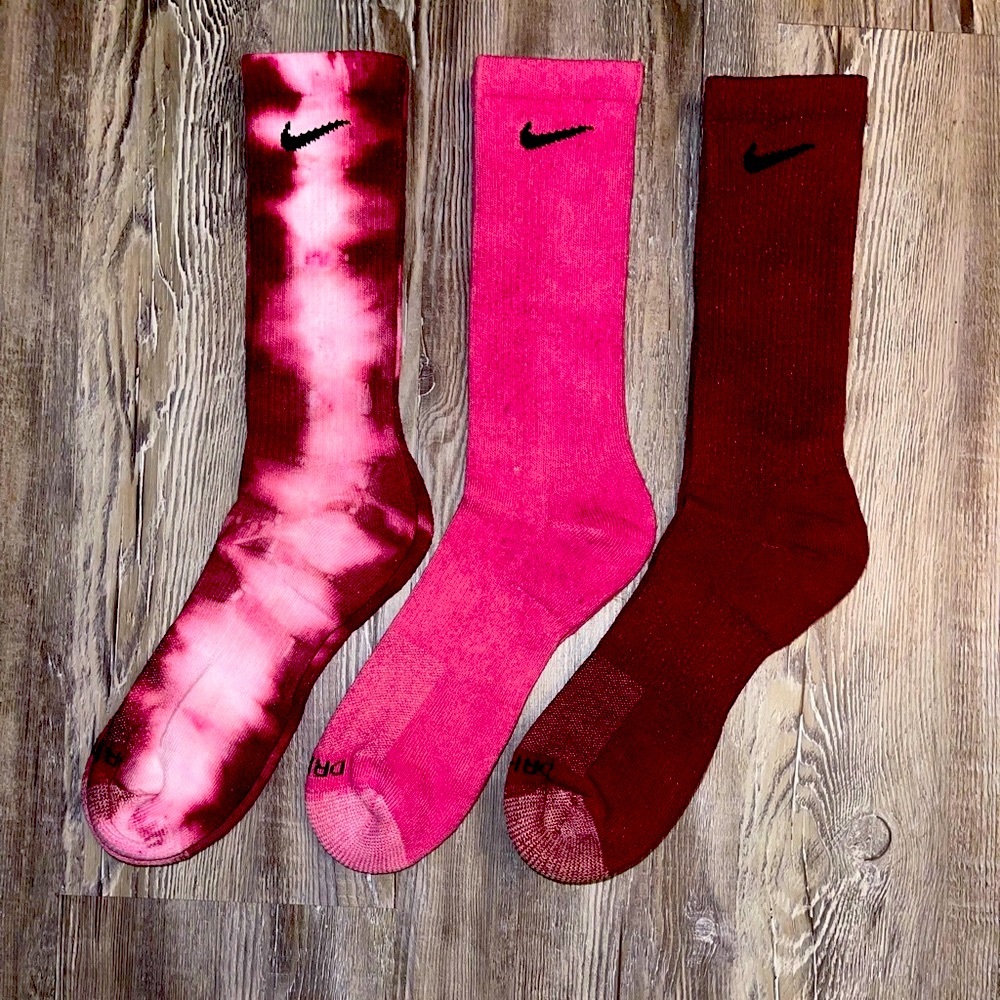 Authentic Nike Tie Dye Socks ( 3pairs )
